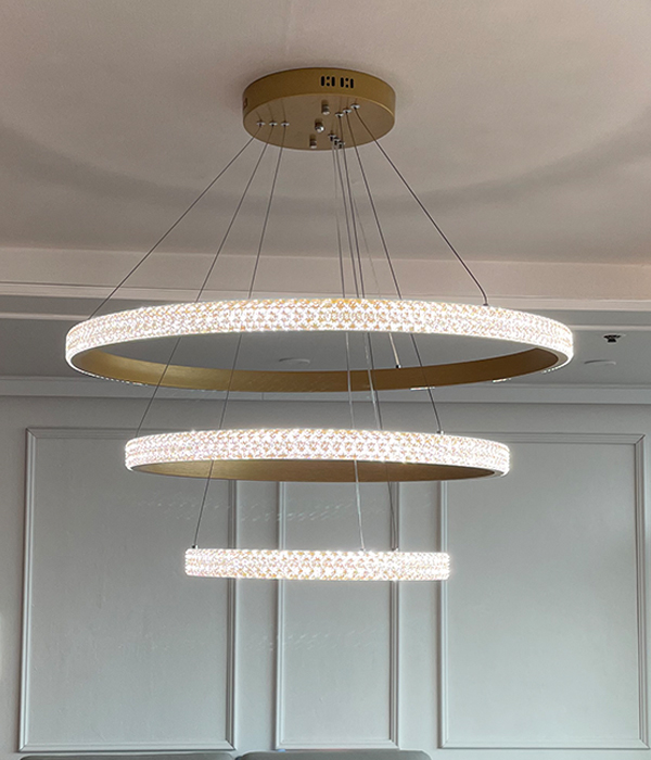 프롤 3단(골드) 거실전등